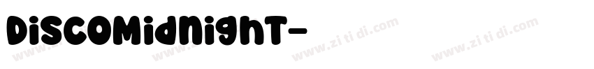 DiscoMidnight字体转换