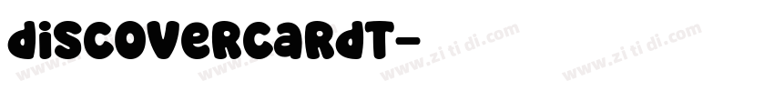 discovercardt字体转换