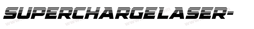SuperchargeLaser字体转换