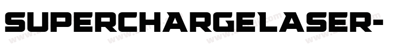 SuperchargeLaser字体转换