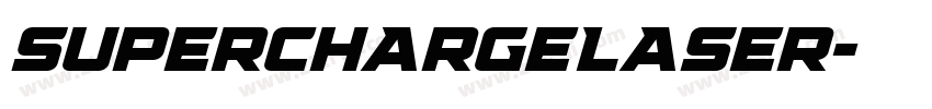 SuperchargeLaser字体转换