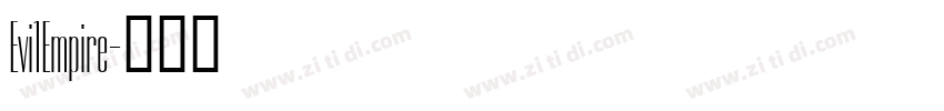 Evi1Empire字体转换