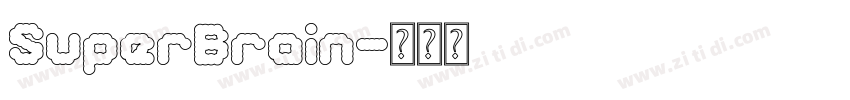 SuperBrain字体转换