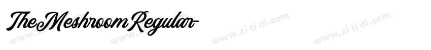TheMeshroomRegular字体转换