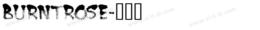 BurntRose字体转换