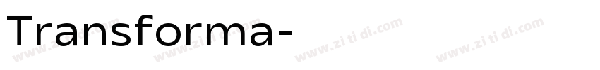 Transforma字体转换