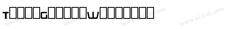 TrumpGothicWest字体转换