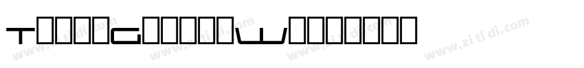 TrumpGothicWest字体转换