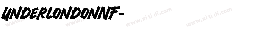 UnderLondonNF字体转换