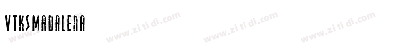 VtksMadalena字体转换