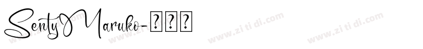 SentyMaruko字体转换