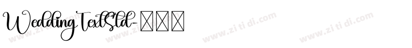 WeddingTextStd字体转换