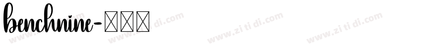 benchnine字体转换
