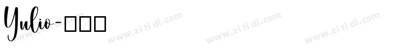 Yulio字体转换