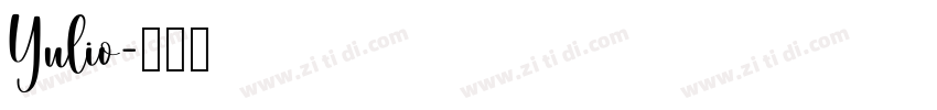 Yulio字体转换