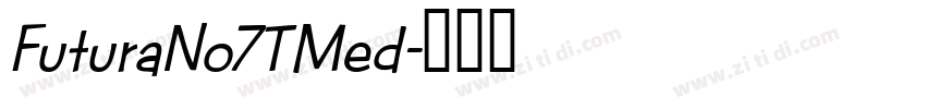 FuturaNo7TMed字体转换