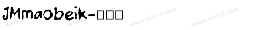 JMmaobeik字体转换