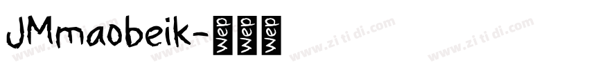 JMmaobeik字体转换