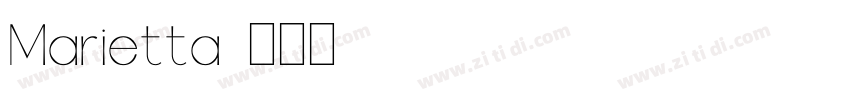 Marietta字体转换