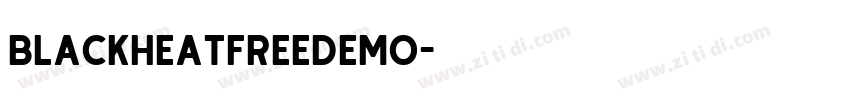 BlackHeatFreeDemo字体转换