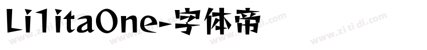 Li1itaOne字体转换