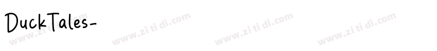 DuckTales字体转换