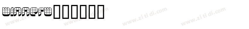 WinnerW29字体转换