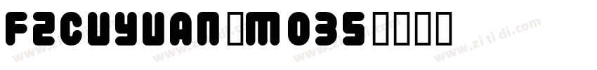 FZCuYuan-M03S字体转换