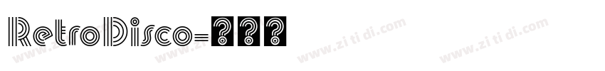 RetroDisco字体转换
