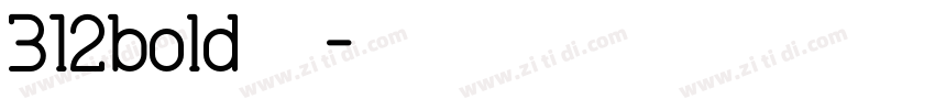 201bold下载字体转换