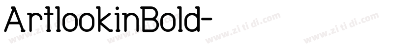 ArtlookinBold字体转换