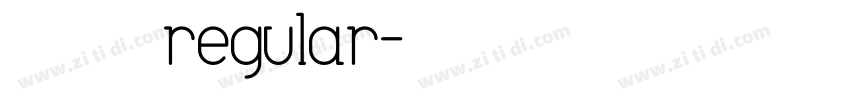 微软雅黑regular字体转换