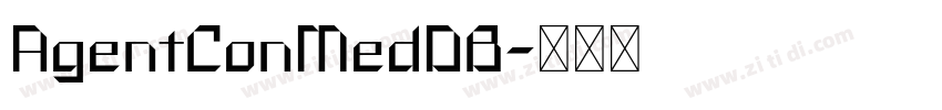 AgentConMedDB字体转换