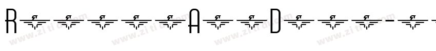 RacingAirDemo字体转换