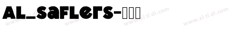 Al_Saflers字体转换