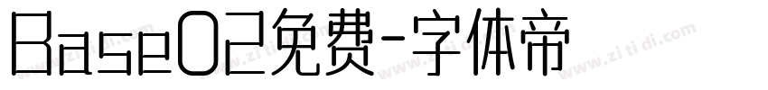 Base02免费字体转换