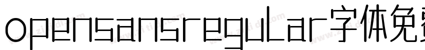 opensansregular字体免费下字体转换