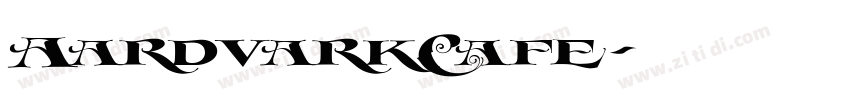 AardvarkCafe字体转换