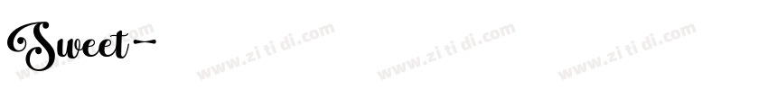 Sweet字体转换