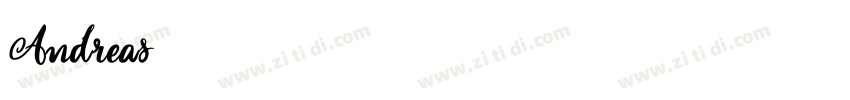 Andreas字体转换