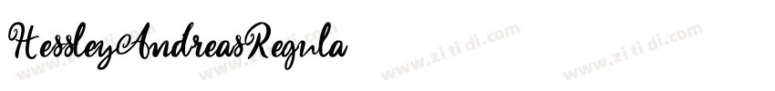 HessleyAndreasRegula字体转换