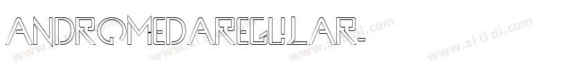 AndromedaRegular字体转换