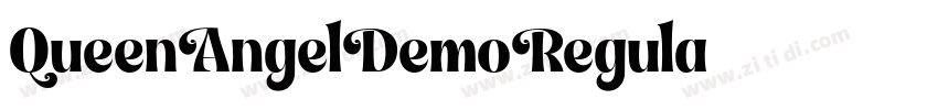 QueenAngelDemoRegula字体转换