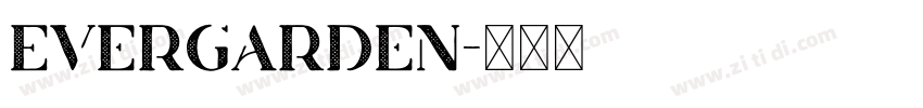 Evergarden字体转换