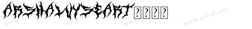 ArshaluyseArt字体转换
