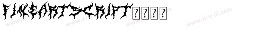 FineArtScript字体转换
