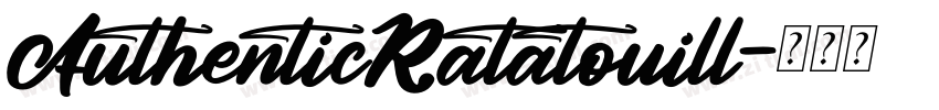 AuthenticRatatouill字体转换