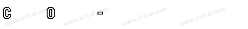 CampusOutline字体转换