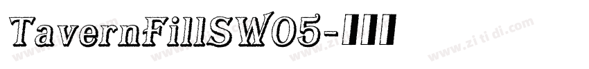 TavernFillSW05字体转换 TavernFillSW05字体转换