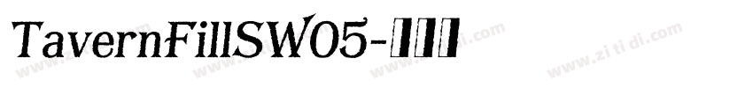 TavernFillSW05字体转换 TavernFillSW05字体转换